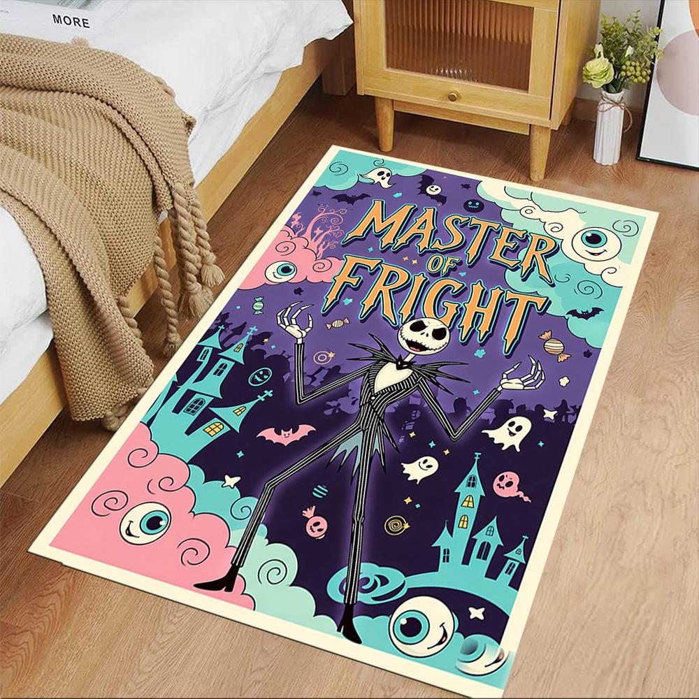 Jack Skellington Floor Rug Office Rug Suitable for Decorate room Dining Room Hallway Foyer Antislip Carpet Office home decor Spiritual Gift