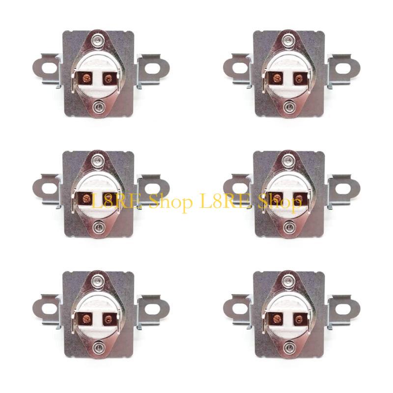 L8RE Pack of 6 Thermal Separator Fuses Easy to Install Dryer Temperature Device
