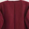 Kaslead New Arrival Women's Clothing Fashion Style Stylish Simple and Versatile Woolen Gold Buttons Long Sleeves Outwear