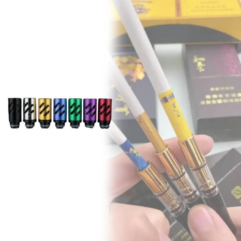 Премиальный алюминиевый мундштук для курения Аксессуары для сигарет Товары для девушек Товары для мальчиков