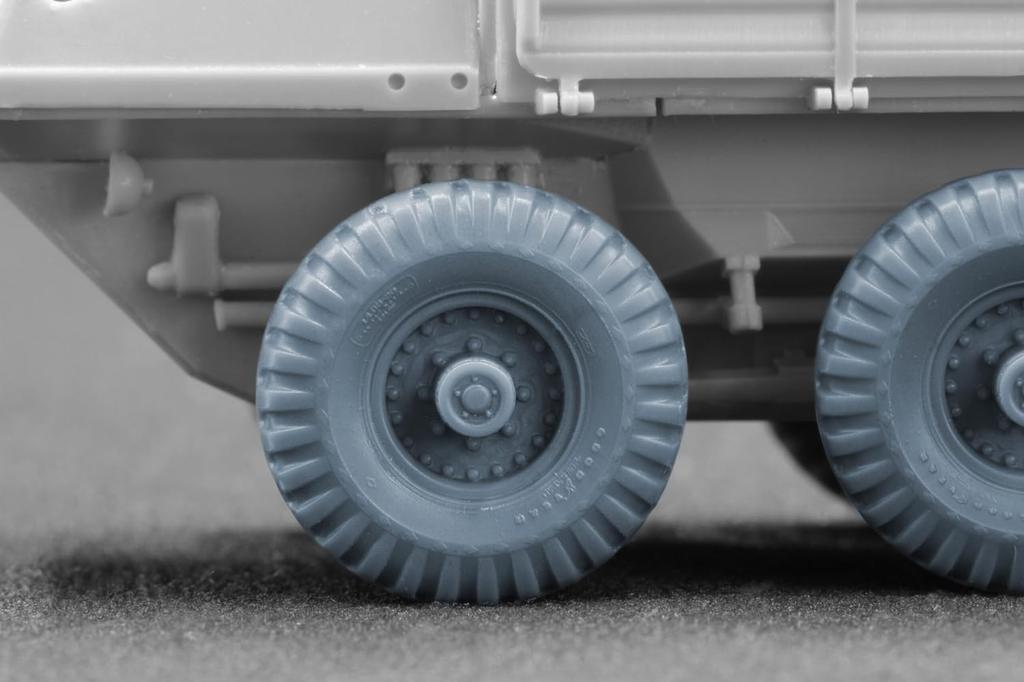 Колеса для Alvis FV622 Stalwart для модели Ace Model Parts SCXWM72004 Scale-X 1/72 Mk.2 (7 колес) Наборы, (Военная техника)