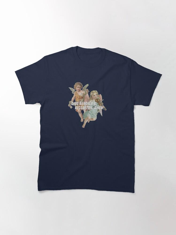 Bad Bunny Dios bendiga el reggaeton amen Classic T-Shirt