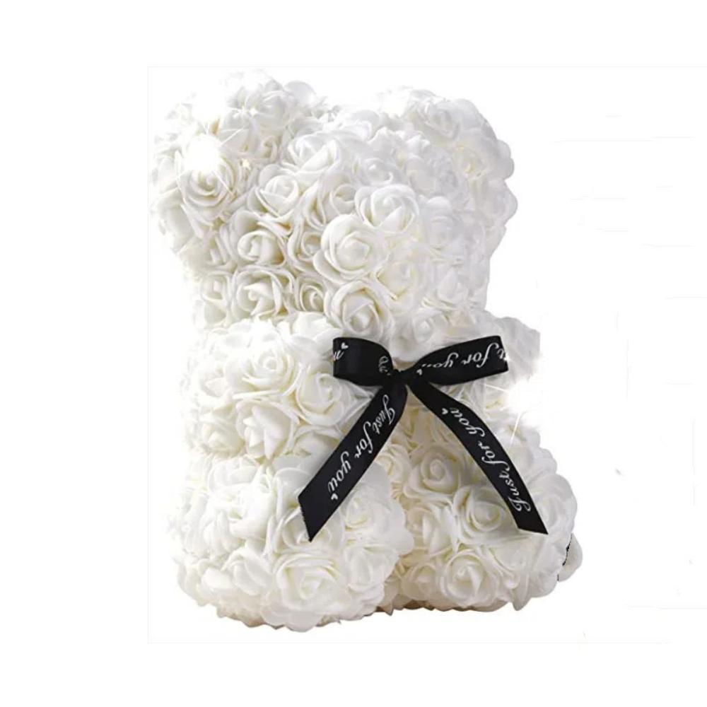 Eternal Rose Valentine's Day Gift Teddy Bear Party Decoration New Rose Bear  Birthday