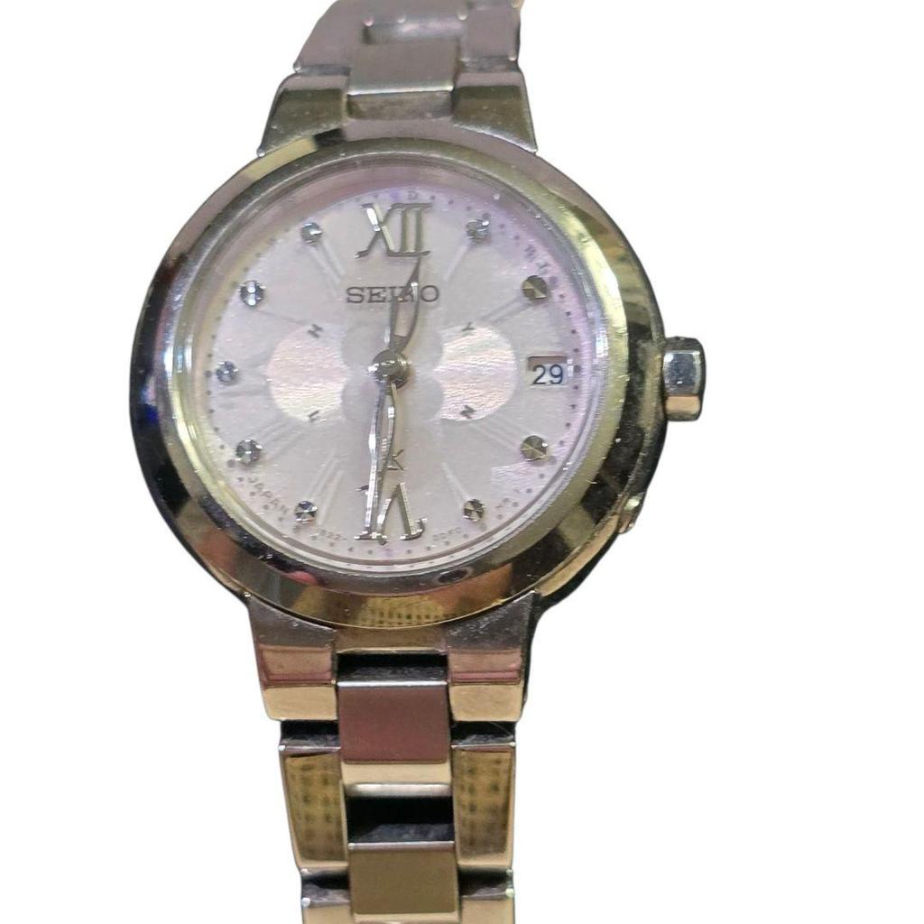 [USED] Seiko Lukia Flower Party Solar Watch AU18 with Box