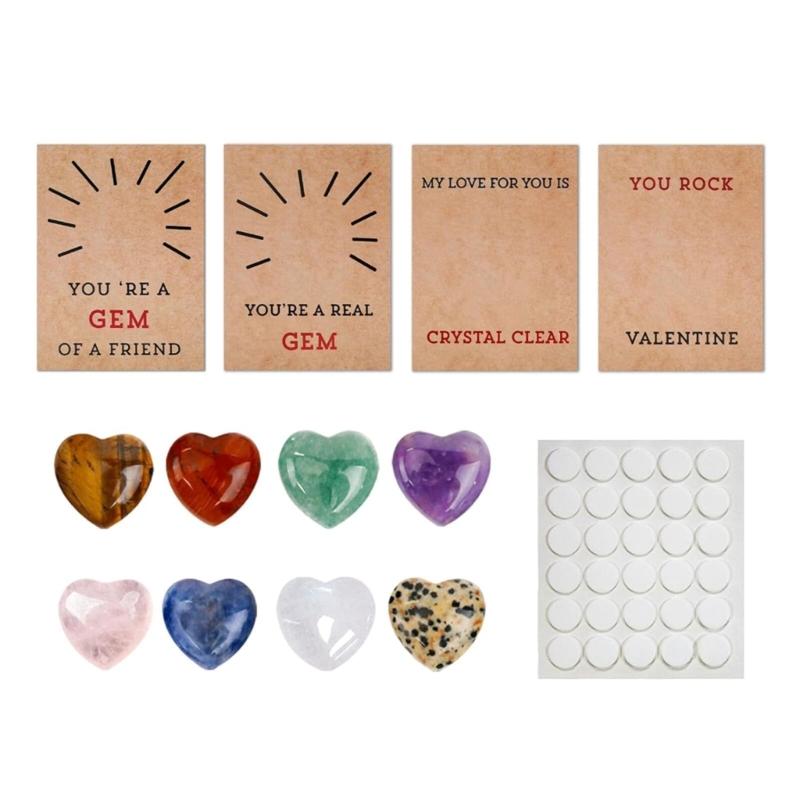 Novelty Valentines Cards Heart Shape Crystal Personalized Love Expression Transform Your Emotion into Distinctive Love