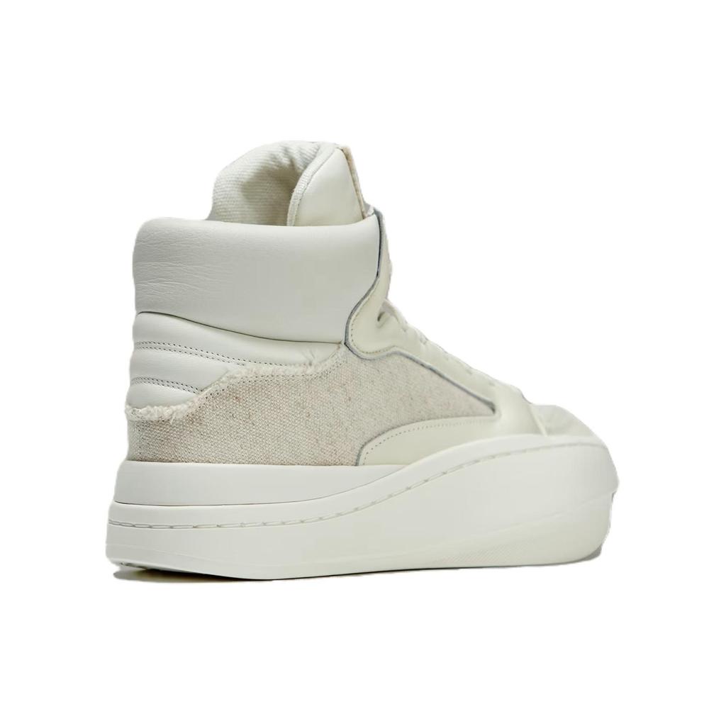 adidas Белые кроссовки унисекс Y-3 Centennial High Cream, цвет Off-White IG4082