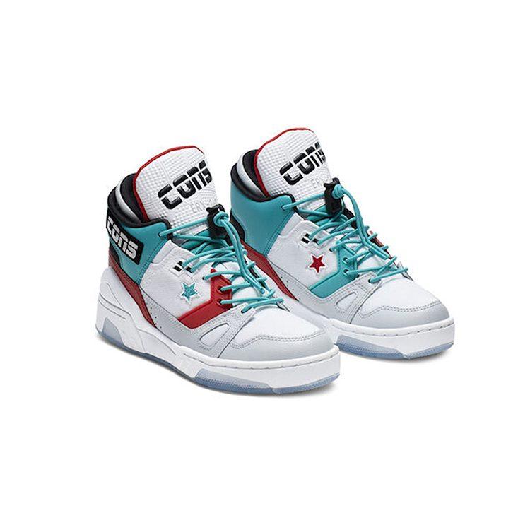 Converse ERX 260 Архивный Белый Повседневные Высокие Детские Скейтбордические Кроссовки Белый Красный Синий Подростки 265218C