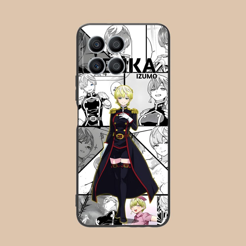 Mato seihei no slave Tenka Izumo Матовый чехол для мобильного телефона Honor 90 80 70 60 50 30 20 10 9 8 7 Pro S SE Lite 5G Печать