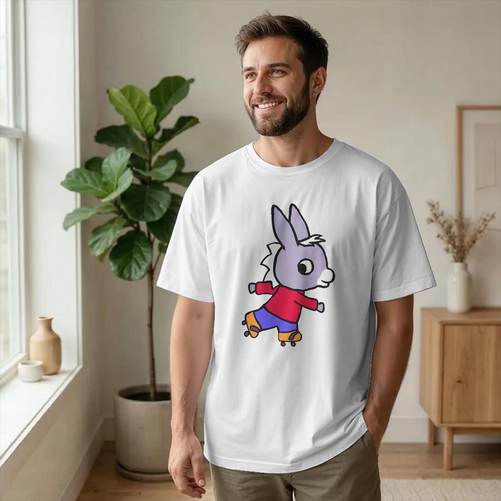 Unisex TShirt Trotroes Cute Donkey Cartoon Awesome Cotton Tee Shirt Short Sleeve Learning Adventure T Shirt Crew Neck Tops Gift