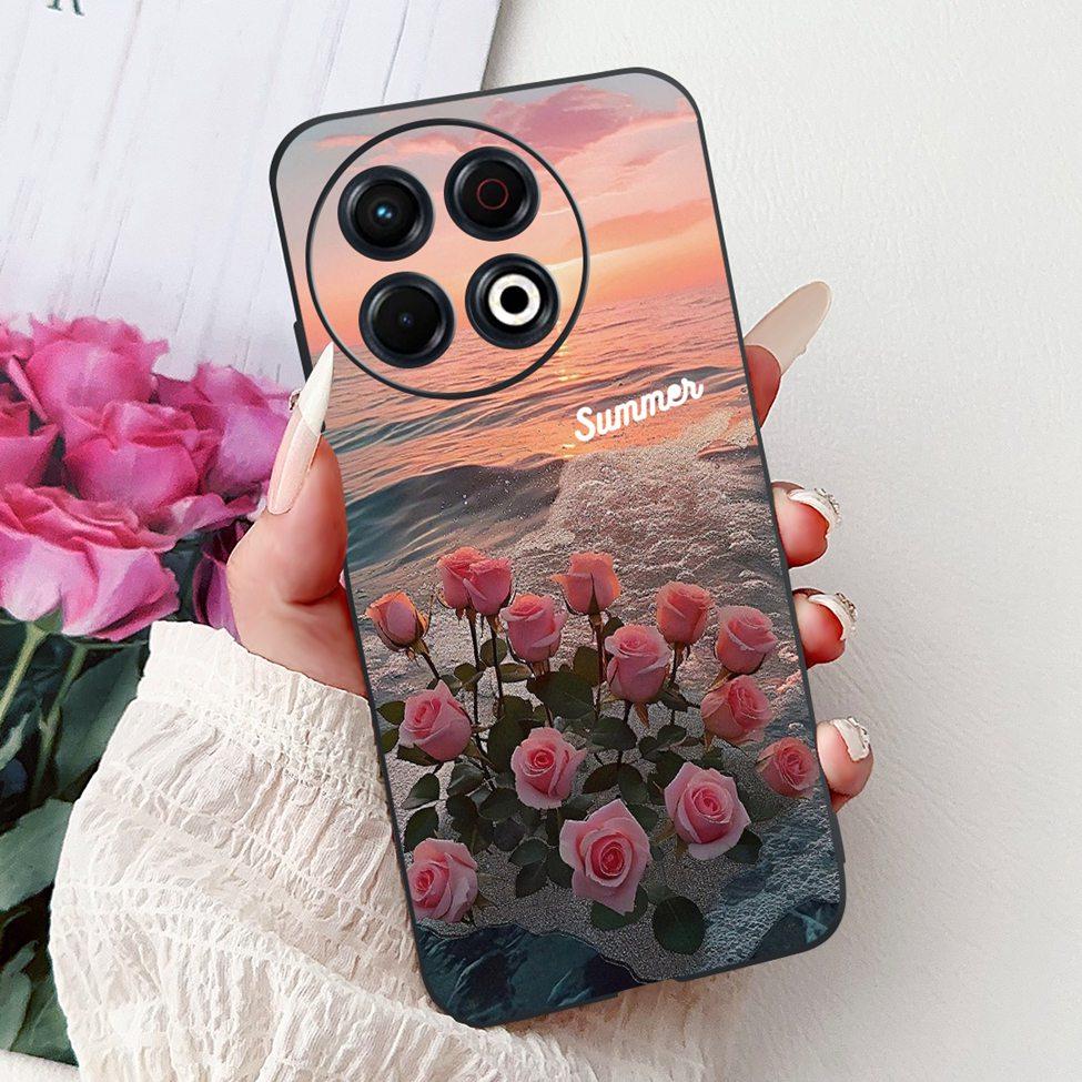 Для Techno Spark 30 Pro 4G KL7 Чехол Для Tecno Spark 30 Pro 4G Чехол Роскошная Бабочка Любовь Мода Цветы Крутой Лев Милый Расписной