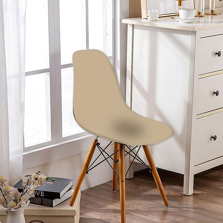 Эластичный чехол на стул-ракушку Чехол на стул Eames Чехол на стул Съемная защита сиденья Для кухни Офисов