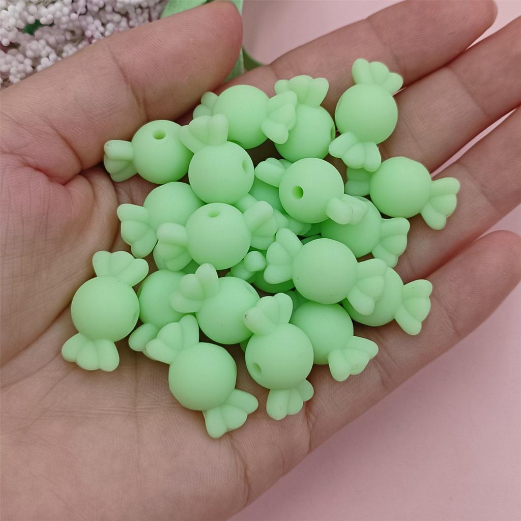 Новые браслеты для изготовления ювелирных изделий, конфетные бусины, 20 шт., свободные резиновые бусины, 21*11 мм, ожерелье, сделай сам