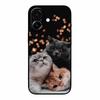 Чехол для телефона для iphone 17 2025 Задняя крышка Чехол 6.3" Ударопрочный Черный Силикон ТПУ Мягкий Coque для iphone 17 5G Чехол Funda Оболочка