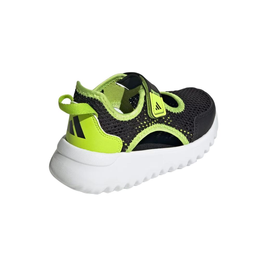 Adidas Summerflex Универсальные Удобные Нескользящие Прочные Низкие Детские Сандалии Детские Сандалии Черные Зеленые IH8728