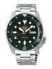 Seiko 5 Automatic Sports Watch Manual SRPD63K1 Men's (with Winding), Green, (Imported)