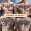 Waterproof Realistic Wing Tattoo Corsage for Men – Long-Lasting & Non-Reflective