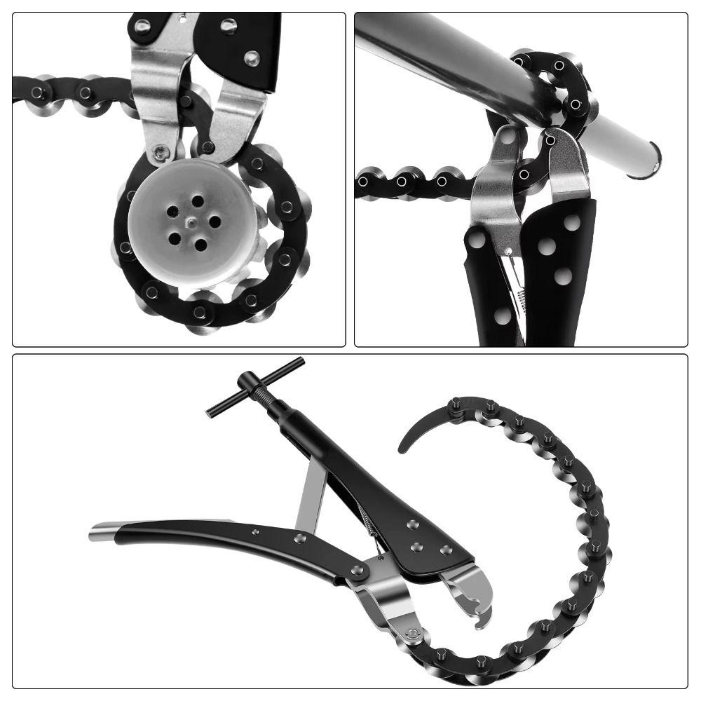 Carbon Steel Chain Pipe Cutter Chain Lock-Grip Tailpipe Cutter  Pipeline Modification