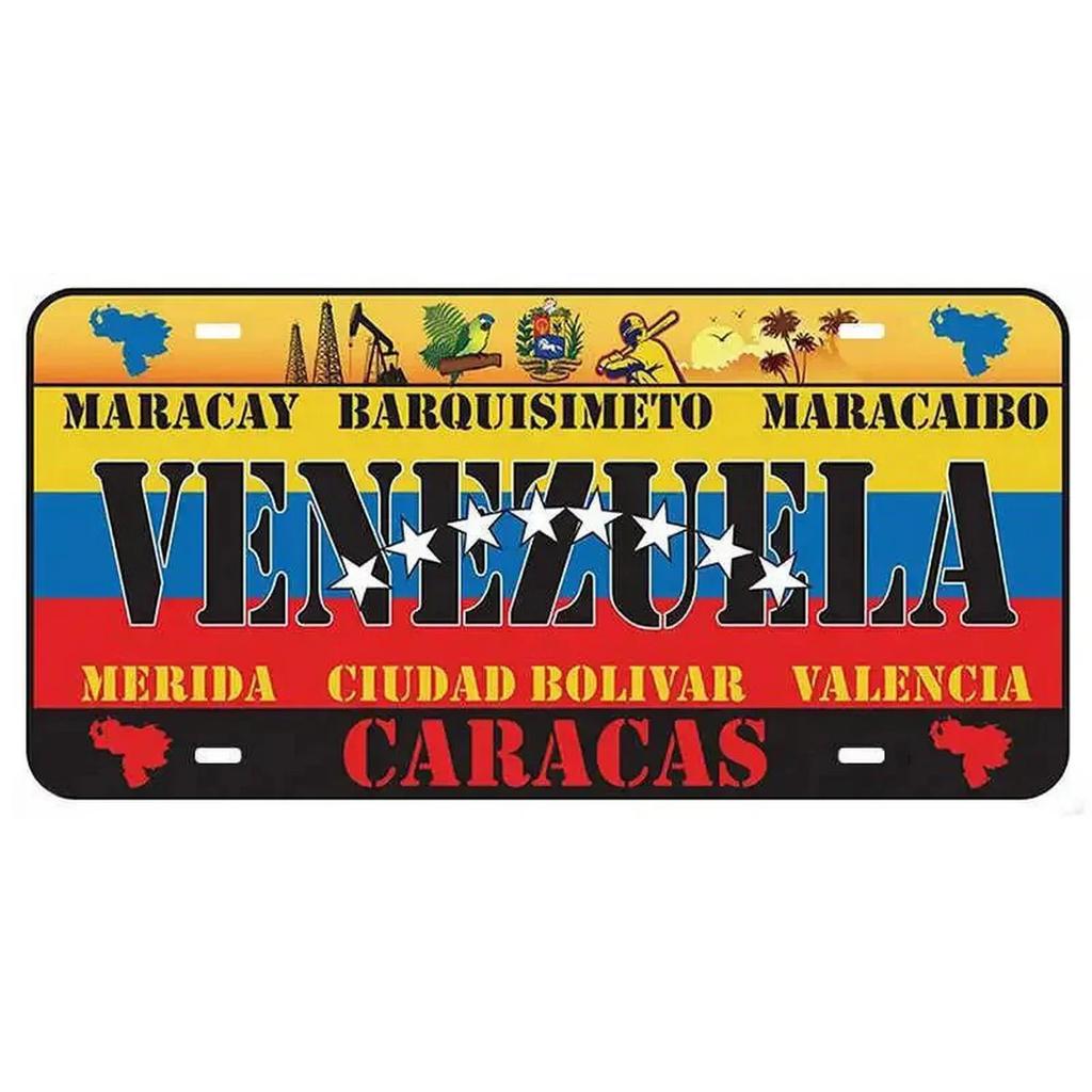 Spain License Plates for Wall Art Decoration Metal Tin Signs Vintage Tags Metal Automotive Signs For Cafe Bar Club Garage Pubs