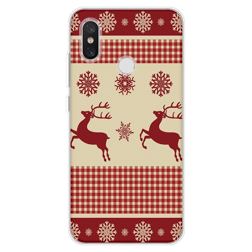 Чехол с рождественским оленем для Xiaomi Redmi Note 9 10 Pro 10S 9S 7 8 8T 5 6 7 9C Mi A3 9T 9 SE 10 10T 11 Lite F3 Poco X3 NFC чехол из ТПУ