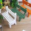 Decorative Dollhouse Bench Exquisite Wood Patio Lawn Fairy Garden Bench Home Decor