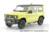 Aoshima Bunka Kyozaisha Rakupla Snap Car Series JB64 Jimny 2018 Kinetic Yellow Пластиковая модель 1/24 № 03-KY с цветовой кодировкой (Машина)