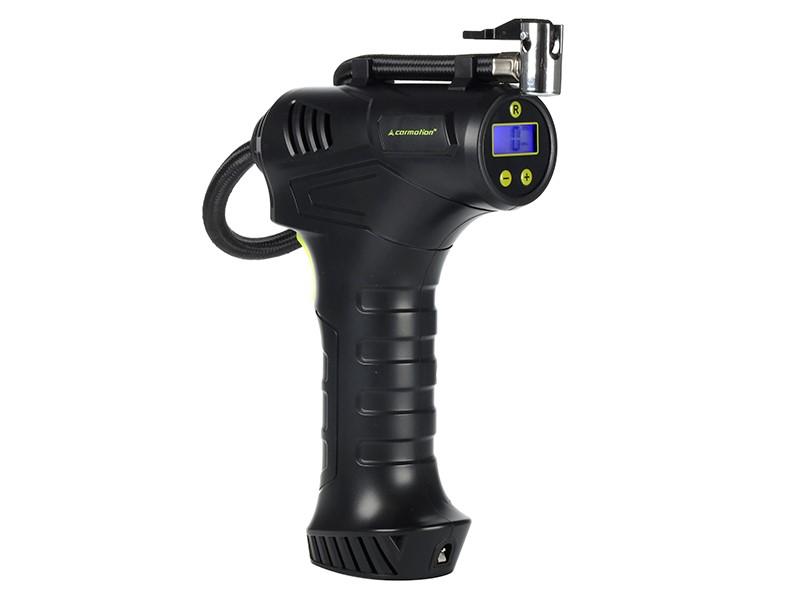 Беспроводной воздушный компрессор, 150 фунтов на квадратный дюйм, автоматический, с цифровым манометром, 4 адаптера