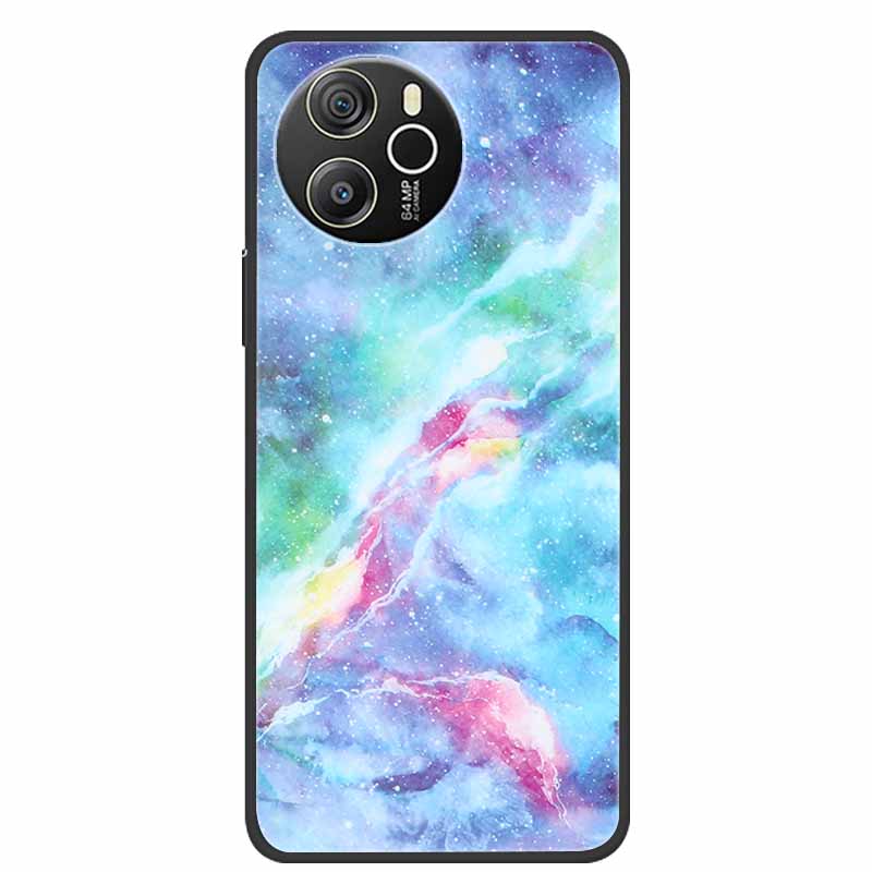 Чехол для Blackview Shark 8, мягкий силиконовый задний чехол из ТПУ для телефона Blackview Shark8, мраморная окраска, цветной бампер, новый чехол Capa