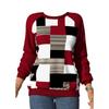 YYFS Women's Fashion Casual Spring Fall Long Sleeve O-Neck Pullovers & Long Sleeves