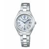 Watch LUKIA Lady Collection Renewal Models Solar Radio Controlled SSQV103 Silver White Ladies'