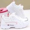 Кроссовки папины девочки 2025 весна и лето новая мода повседневные на платформе ins трендовые тонкие сетчатые дышащие спортивные туфли