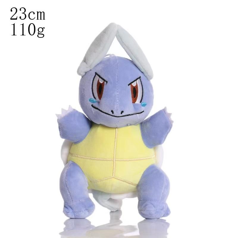 Cute Cartoon Ghost Pikachu Charizard Piplup Plush Toy Soft Doll Gift For Kids