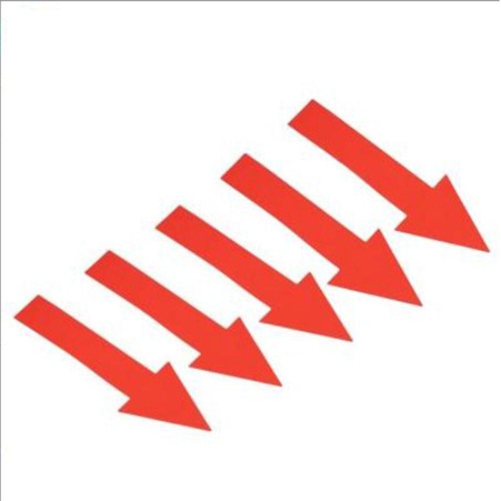 PVC Adhesive Direction Indicator Label 6 Inch Self-adhesive Paper PVC  Office