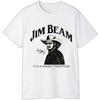 Ретро Хэнк Уильямс-младший. Унисекс футболка Jim Beam S-5XL