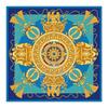 Aurora Golden Age 100% Mulberry Silk Scarf 90x90cm