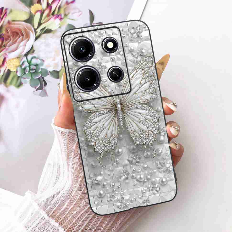 Чехол для телефона Infinix Note 30i X6716 Стильный окрашенный чехол для Infinix Note30i Note 30i Мягкий силиконовый ударопрочный чехол Fundas