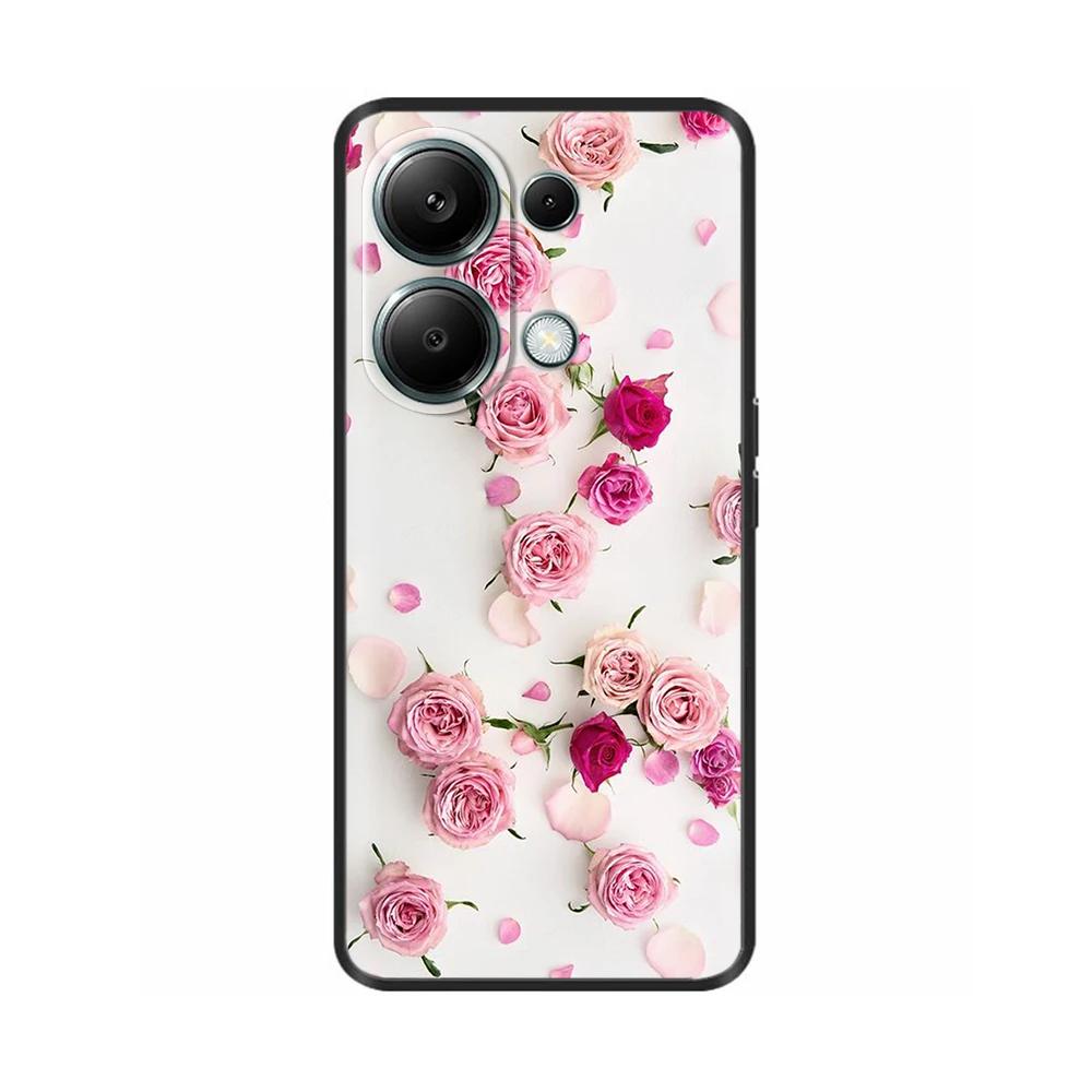 Для Xiaomi Redmi Note 13 Pro 4G Чехол Силиконовый ТПУ Задняя Крышка Для Xiomi Redmi Note13 4G Чехол Fundas Redmi Note13 Pro 4G Coque