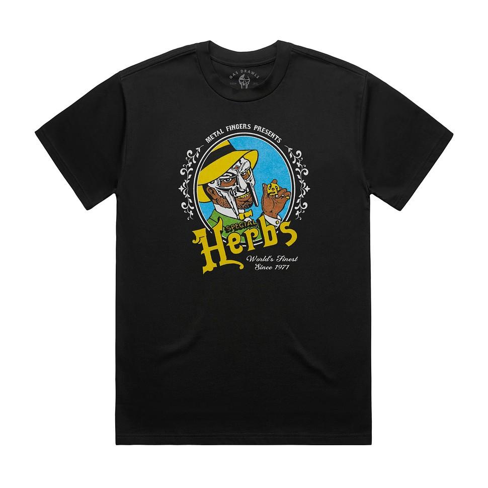 MF DOOM - Special Herbs Vintage T-Shirt Black-
