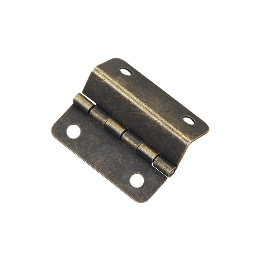 2 шт. Петли для дверей шкафа, багажа, ювелирных изделий, деревянных шкатулок, антикварные петли, трехстворчатые петли, домашняя мебель, декор, фурнитура