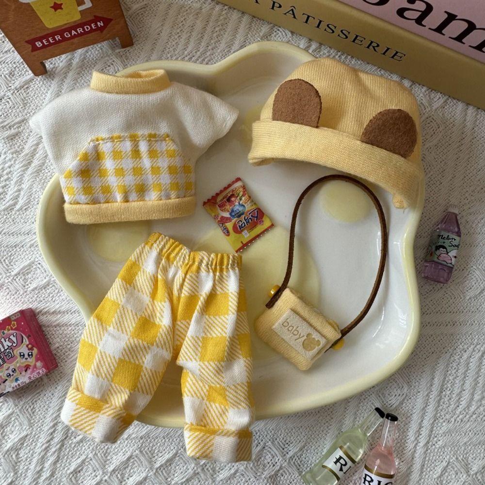 Dress Up Doll Elegant Dresses Casual Wears 1/12 BJD Clothes Doll Princess Clothes Dollhouse Toys