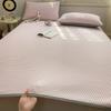 Summer Cooling Mattress Cover Smooth Air Condition Mat Cool Feeling Bedsheet Pillowcase 3pc Set Skin Friendly Bedspread Mat Pad
