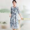 100% Silk Mulberry Silk Double Crepe Dress