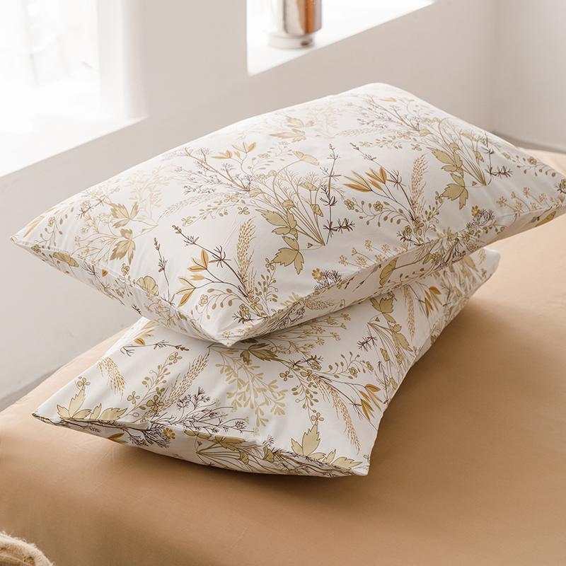 2 шт. наволочка из 100% хлопка наволочка с принтом для домашней кровати 48x74 см наволочка мягкая подушка Sham capa de almofada
