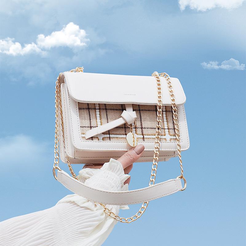 Женская сумка мода новый продукт одно плечо сумка-мессенджер мода кулон маленькая квадратная сумка простая мода цепочка сумка-мессенджер