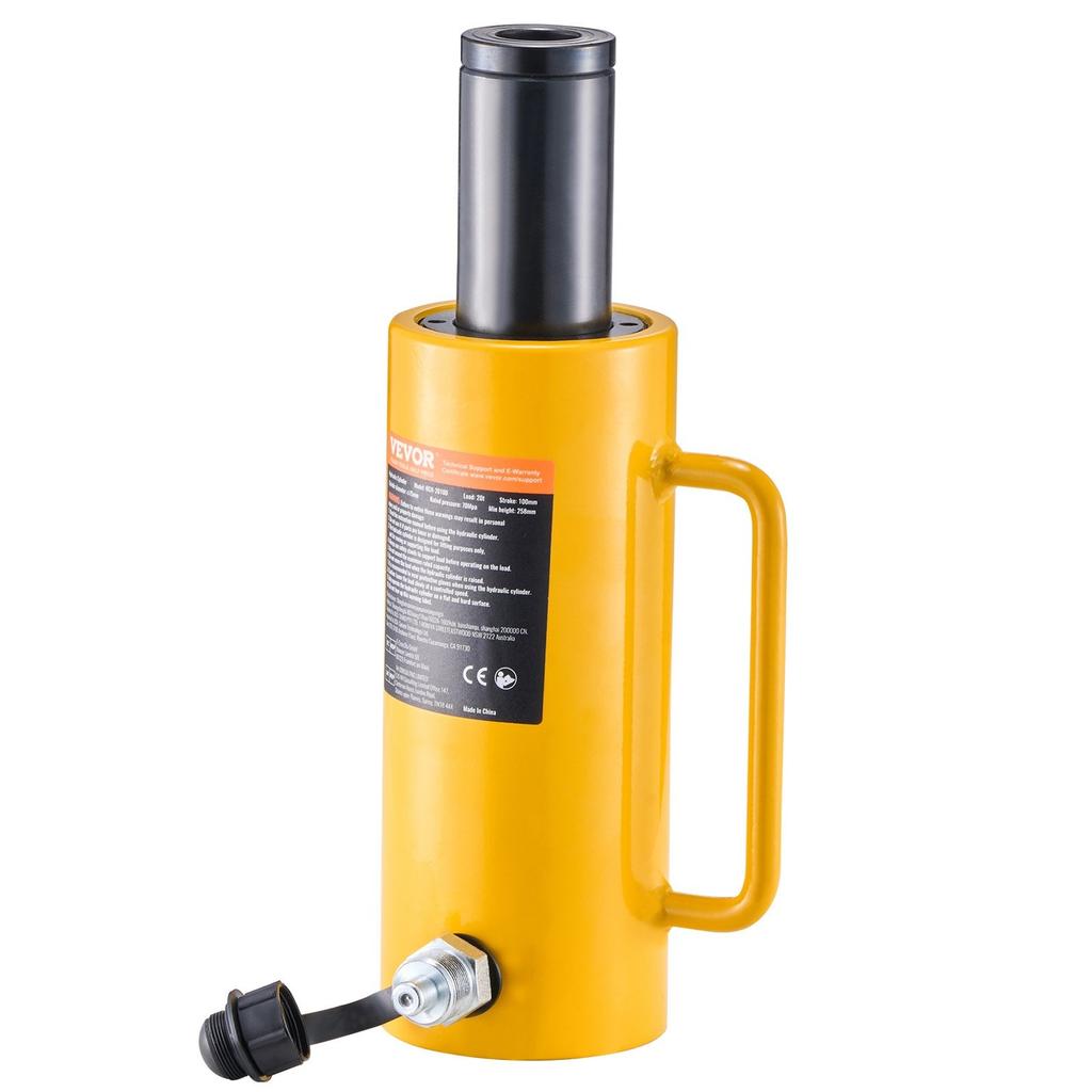20T 100mm Hollow Plunger Hydraulic Cylinder Jack
