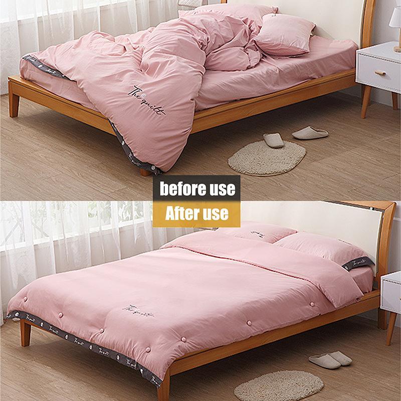 Macaron Non-slip Quilt Blanket Clip One-key Unlock Blanket Cover Buckle Clip Sheet