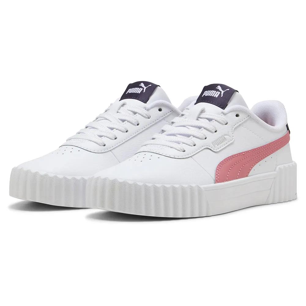 PUMA Carina 3.0 sneakers lace closure White/Wild Pink
