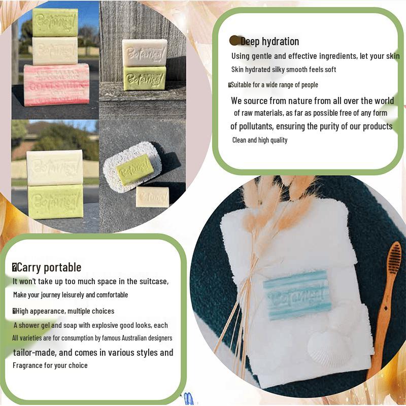 Ботанический австралийский набор эфирных масел и гостиничного мыла