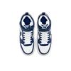 Nike Детские кроссовки Court Borough Mid 2 GS White Signal Blue Blue-Void CD7782-107