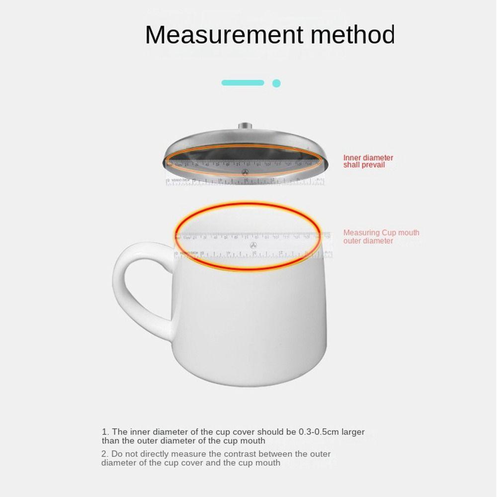 8,5/9,3/10,2 см Крышка для кружки Пылезащитные герметичные крышки Крышки для стаканов Металлические кружки