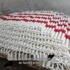 Aokewen Red & White Reflective Telescopic Barrier Rod